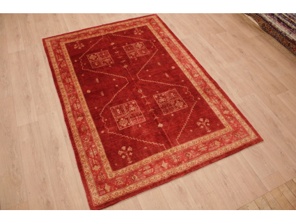 Nomadic persian wool carpet Kashkouli 235x163 cm Red