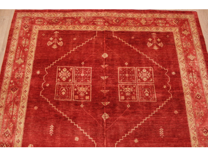 Nomadic persian wool carpet Kashkouli 235x163 cm Red