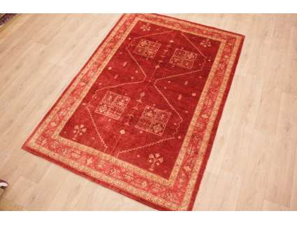 Nomadic persian wool carpet Kashkouli 235x163 cm Red