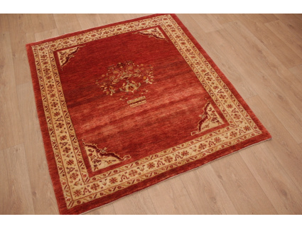 Nomadenteppich Perserteppich Kaschkuli 148x135 cm Rot