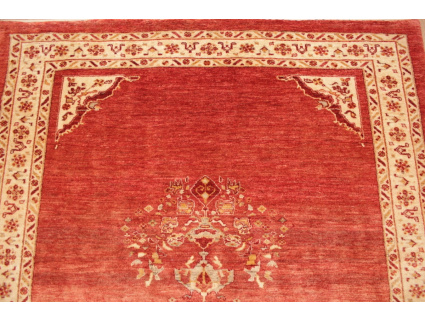 Nomadic persian wool carpet Kashkouli 148x135 cm Red