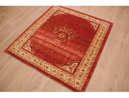 Nomadenteppich Perserteppich Kaschkuli 148x135 cm Rot