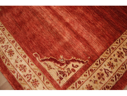 Nomadic persian wool carpet Kashkouli 148x135 cm Red