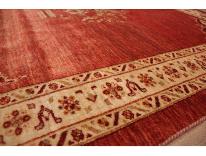 Nomadic persian wool carpet Kashkouli 148x135 cm Red