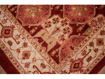 Nomadic persian wool carpet Kashkouli 198x142 cm Red