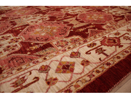 Nomadic persian wool carpet Kashkouli 198x142 cm Red