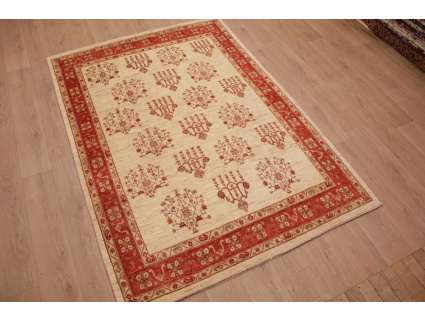 Nomadic persian wool carpet Kashkouli Beige 237x169 cm