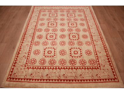 Nomadic persian wool carpet Kashkouli 231x167 cm Beige