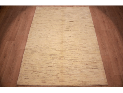 Nomadenteppich Perserteppich Gabbeh 245x170 cm Beige