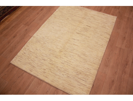 Nomadic Persian carpet Gabbeh wool 245x170 cm Beige