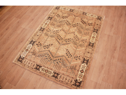 Nomadic persian wool carpet Kashkouli 208x150 cm Brown