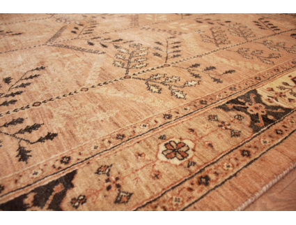 Nomadic persian wool carpet Kashkouli 208x150 cm Brown