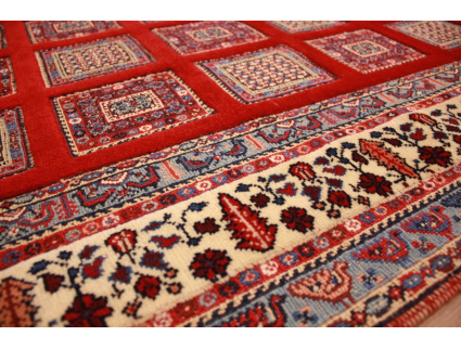 Nomadic persian carpet Nimbaft 151x114 cm Red