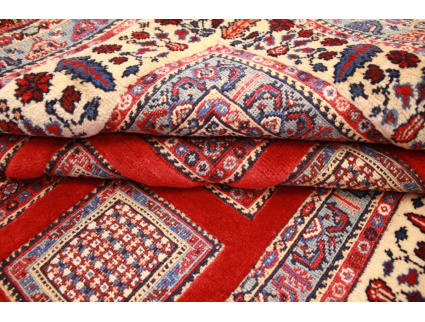 Nomadic persian carpet Nimbaft 151x114 cm Red