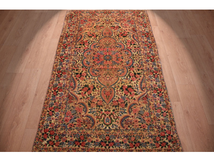 Persian carpet "Kerman" wool carpet 207x129 cm