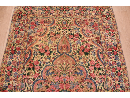 Persian carpet "Kerman" wool carpet 207x129 cm