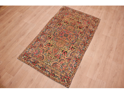 Persian carpet "Kerman" wool carpet 207x129 cm