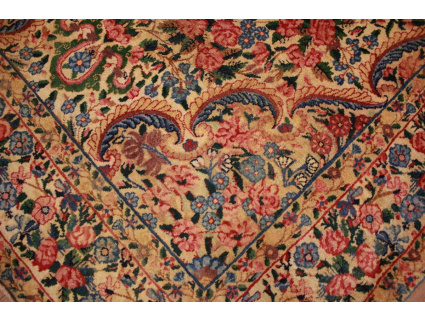 Persian carpet "Kerman" wool carpet 207x129 cm