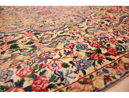 Persian carpet "Kerman" wool carpet 207x129 cm