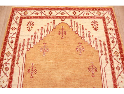 Nomadic persian wool carpet Kashkouli 198x160 cm gold