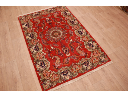 Persian carpet "Kashaan" 200x131 cm Red