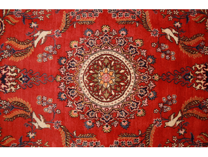 Persian carpet "Kashaan" 200x131 cm Red