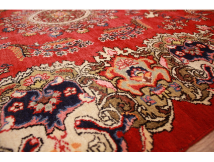 Persian carpet "Kashaan" 200x131 cm Red