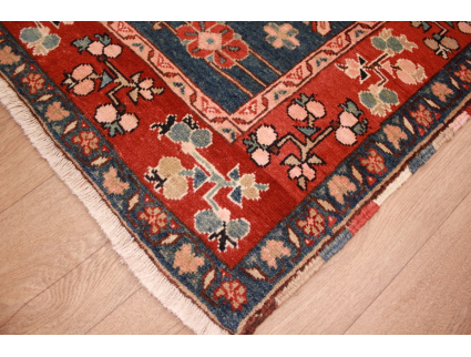 Persian carpet "Heriz" very warm colors 214x110 cm Red