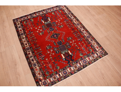 Persian carpet Nomadic 176x137 cm Red