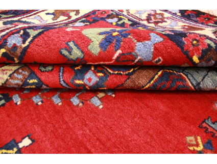 Persian carpet Nomadic 176x137 cm Red