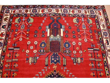 Persian carpet Nomadic 176x137 cm Red