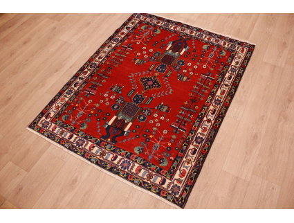 Persian carpet Nomadic 176x137 cm Red