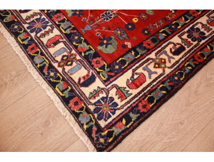 Persian carpet Nomadic 176x137 cm Red