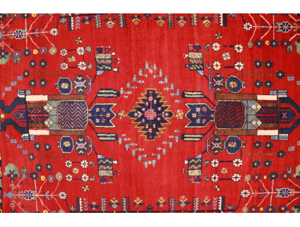 Persian carpet Nomadic 176x137 cm Red