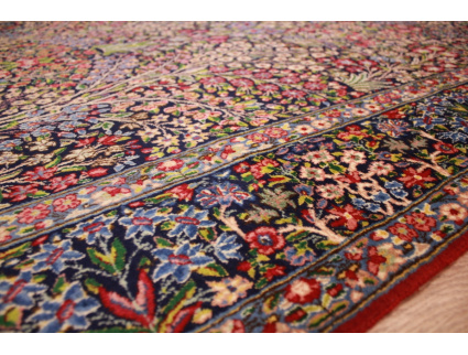 Persian carpet "Kerman" wool carpet 259x146 cm