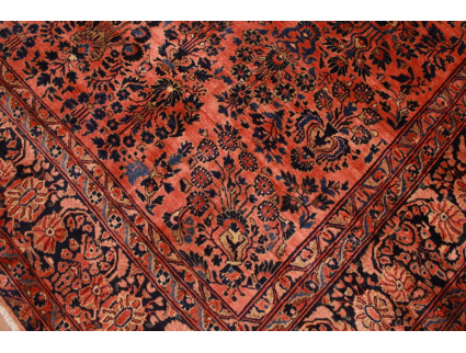 Antique Persian carpet Sarough 370x284 cm Red