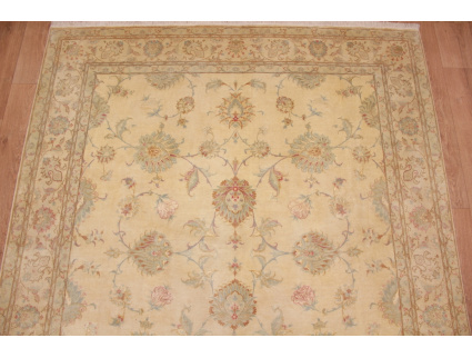 Persian carpet Tabriz Special Size 408x199 cm Beige