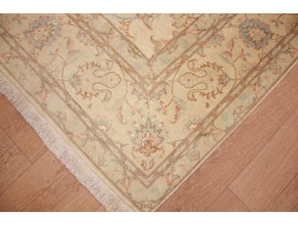 Persian carpet Tabriz Special Size 408x199 cm Beige