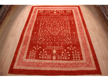 Persian carpet "Ghashghai" pure Wool 353x243 cm