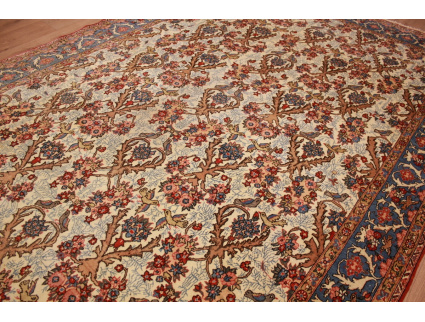 Persian carpet "Ghom"  virgin wool 330x225 cm