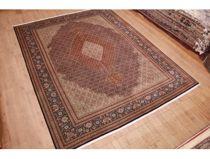 Persian carpet "Taabriz" Mahi virgin wool 393x301 cm