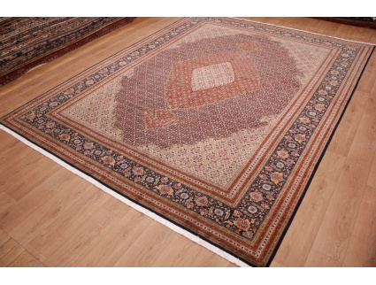 Persian carpet "Taabriz" Mahi virgin wool 393x301 cm