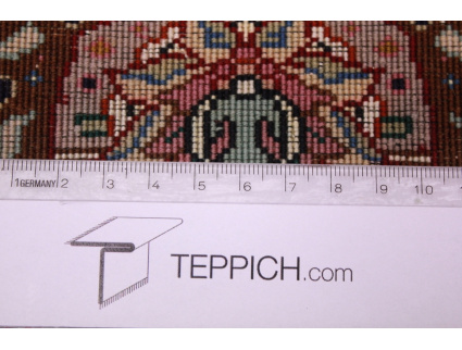 Persian carpet "Taabriz" Mahi virgin wool 393x301 cm