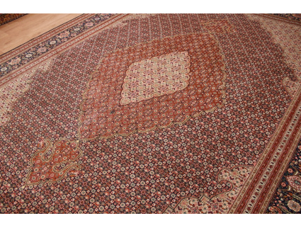 Persian carpet "Taabriz" Mahi virgin wool 393x301 cm