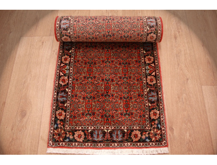 Persian carpet "Bidjar" very stable 200x54 cm Red