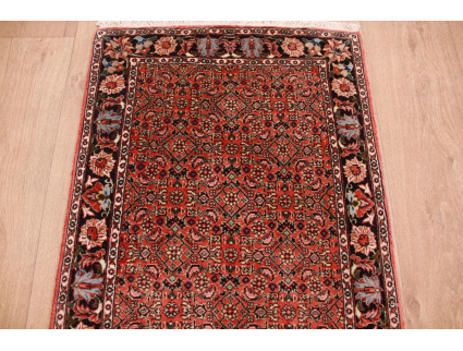 Persian carpet "Bidjar" very stable 200x54 cm Red