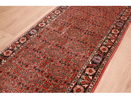 Persian carpet "Bidjar" very stable 200x54 cm Red