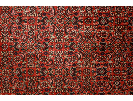 Persian carpet "Bidjar" very stable 200x54 cm Red