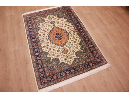 Persian carpet "Ghom" pure Silk 205x140 cm