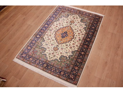 Persian carpet "Ghom" pure Silk 205x140 cm